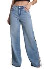 Calça Jeans Sawary Wide Leg - 283136 - Azul 36