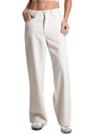 Calça Jeans Sawary Wide Leg Petit - 282246 - Off white 44 Calça Jeans Sawary Wide Leg Petit - 282246 - Off white 44