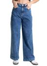 Calça Jeans Sawary Wide Leg Petit - 283525 - Azul 36
