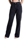 Calça Jeans Sawary Wide Leg Petit Brilho - 283284 - Blackbr 40