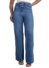 Calça Jeans Sawary Wide Leg Strass - 282871 - 36