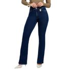 Calça jeans six one boot cut feminino ref: six6022034