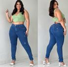 Calça Jeans Skinny com Lycra Plus Calça Jeans Skinny com Lycra Plus