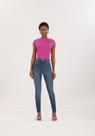 Calça Jeans Skinny De Cintura Alta Termo Fresh Chapa Barriga Lunender J0162