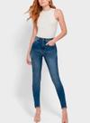 Calça Jeans Skinny Enfim 1000123547 Feminina Push Up Stretch T. 36/46
