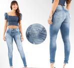 Calça jeans skinny feminina