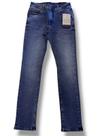 Calca jeans skinny masculina hyperflex acostamento