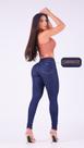 Calça Jeans Skinny Miller Deluxe Azul Escuro Empina Bumbum Tamanho:44Cor:Azul Escuro Calça Jeans Skinny Miller Deluxe Azul Escuro Empina Bumbum Tamanho:44Cor:Azul Escuro