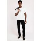 Calca jeans slim 5pockets amac preto aramis