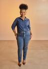 Calça Jeans Slim Plus Size Chapa Barriga Lunender J6750