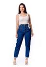 Calça Jeans Slouchy Alta Sem Elastano