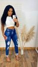 Calça jeans stonada