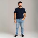 Calça Jeans Stretch Lycra Masculina Slim 100% Algodão Linha Premium