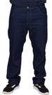 Calça Jeans Stretch Lycra Masculina Slim Plus Size de Algodão Premium