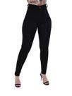 Calça Jeans Super Lipo Cinta Modeladora Chapa Barriga Super Slim Skinny Preta