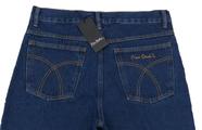 Calça Jeans Tradicional Cintura Alta Pierre Cardin 100% Algodão Original.