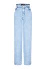 Calça jeans wide lag 100% algodão