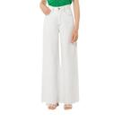 Calça jeans Wide Leg Branca Sly