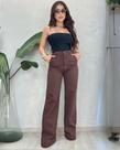 Calça Jeans Wide Leg Color Hera - Elegância e Conforto Calça Jeans Wide Leg Color Hera - Elegância e Conforto