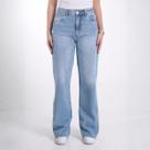 Calça Jeans Wide Leg Com Abertura Feminina Revanche Stella Calça Jeans Wide Leg Com Abertura Feminina Revanche Stella