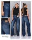 Calça jeans wide leg klk