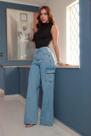 Calça Jeans Wide Leg Sila 38