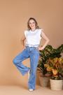 Calça Jeans Wide Leg Toscana Calça Jeans Wide Leg Toscana