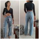 Calça jeans wind leg
