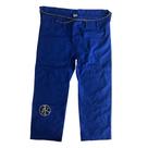 Calça Jiu Jitsu Keiko Rip Stop Azul Logo Cinza Adulto Unissex