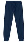 Calça jogger básica infantil menino em moletinho Brandili Calça jogger básica infantil menino em moletinho Brandili