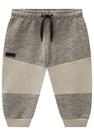 Calça Jogger Bege mesclado Menino Johnny Fox
