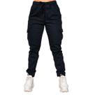 Calça Jogger Cargo Feminina Com Elastico Punho Bolso Lateral