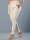 Calça Jogger Color Sofisticada com Cinto PitBull Jeans 88506 COR:CAQUITAMANHO:42
