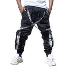 Calça Jogger Com Suspensorio E Corrente Para Baladas E Festa