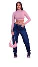 Calça Jogger Feminina Cargo Clement Jeans