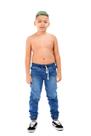 Calça Jogger Jeans Roupa Infantil Juvenil Menino Tendência