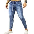 Calça Jogger Masculina Marmorizada Jeans