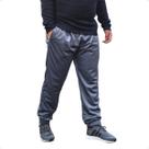 Calça Jogger Masculina Plus Size Lisa com Elástico na Barra Calça Jogger Masculina Plus Size Lisa com Elástico na Barra