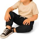 Calça Jogger Menino Infantil Juvenil Sarja colorida escola oferta