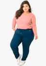 Calça Jogger Moletinho Faixa Feminina com Bolso Quentinha