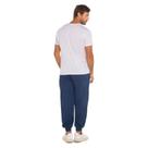 Calça Jogger Moletom Azul Marinho G - Basic+