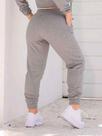 Calça Jogger Moletom Bolso Flanelado Feminina Cintura Alta Calça Jogger Moletom Bolso Flanelado Feminina Cintura Alta