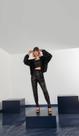 Calca jogger paete m preto