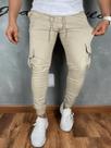 Calça Jogger Sarja Masculina Skinny Cargo Com Elastano JST Jeans Calça Jogger Sarja Masculina Skinny Cargo Com Elastano JST Jeans