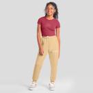 Calça jogger teen menina em moletom Brandili Young Calça jogger teen menina em moletom Brandili Young