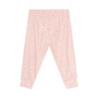 Calça Jogger Térmica Bebê Estampa Rotativa Floral Brandili Calça Jogger Térmica Bebê Estampa Rotativa Floral Brandili