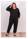 Calça Jogger Vegas Plus Size - Tamanho GG - Cor Preto Calça Jogger Vegas Plus Size - Tamanho GG - Cor Preto