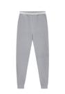 Calça Jogging Lunender Molecotton Felpado Cinza