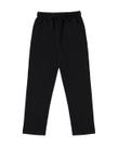 Calça Jogging Preta Moletinho Malwee Kids
