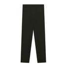 Calça Juvenil Feminino Malha Cirre e Malha Diagonal Preto - Lunender